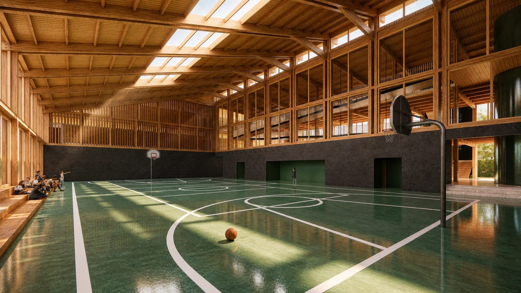 Concurso Escuela Licanray — detalle 1