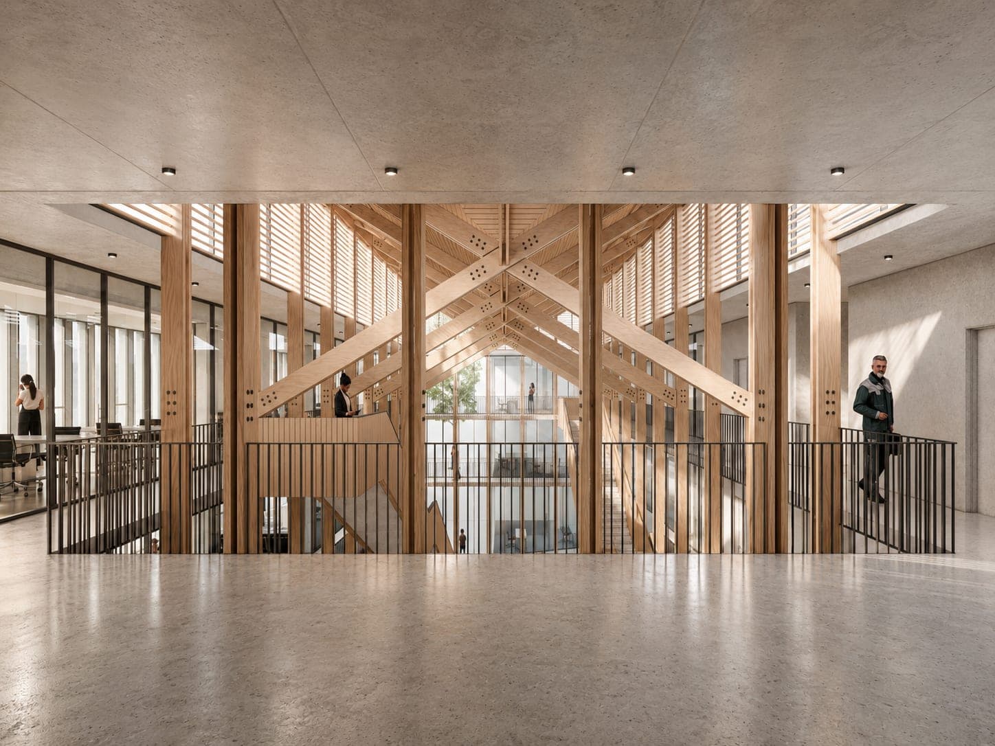 Concurso Edificio Consistorial Yumbel — detalle 1