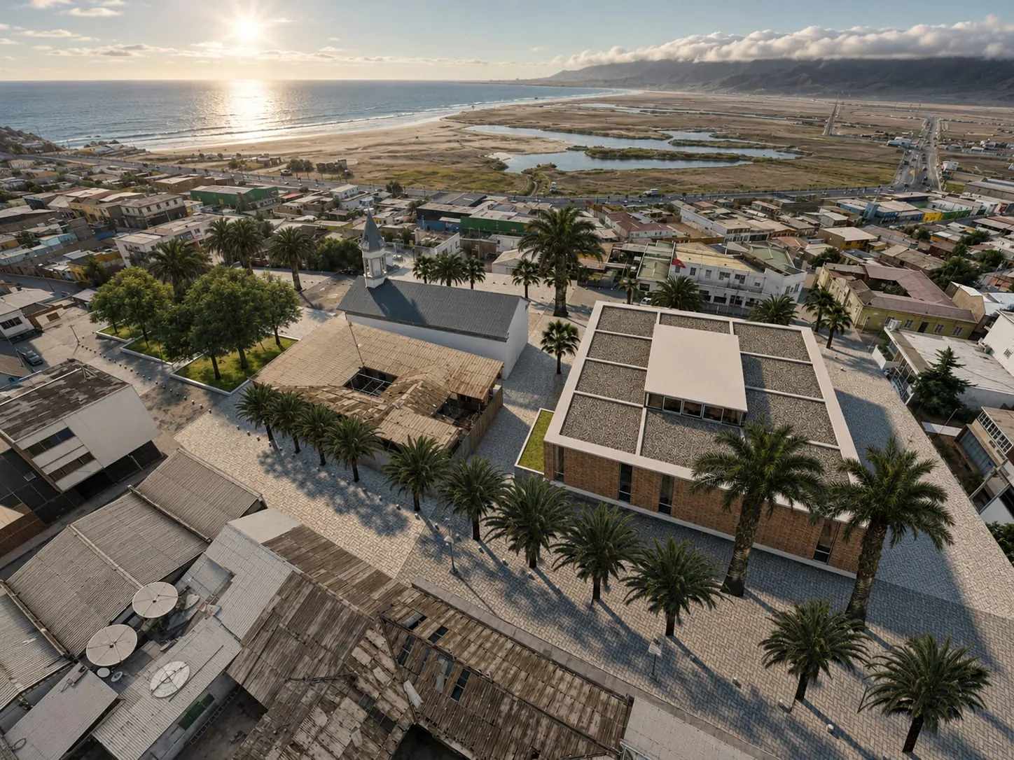 Chañaral Library Competition — detalle 2