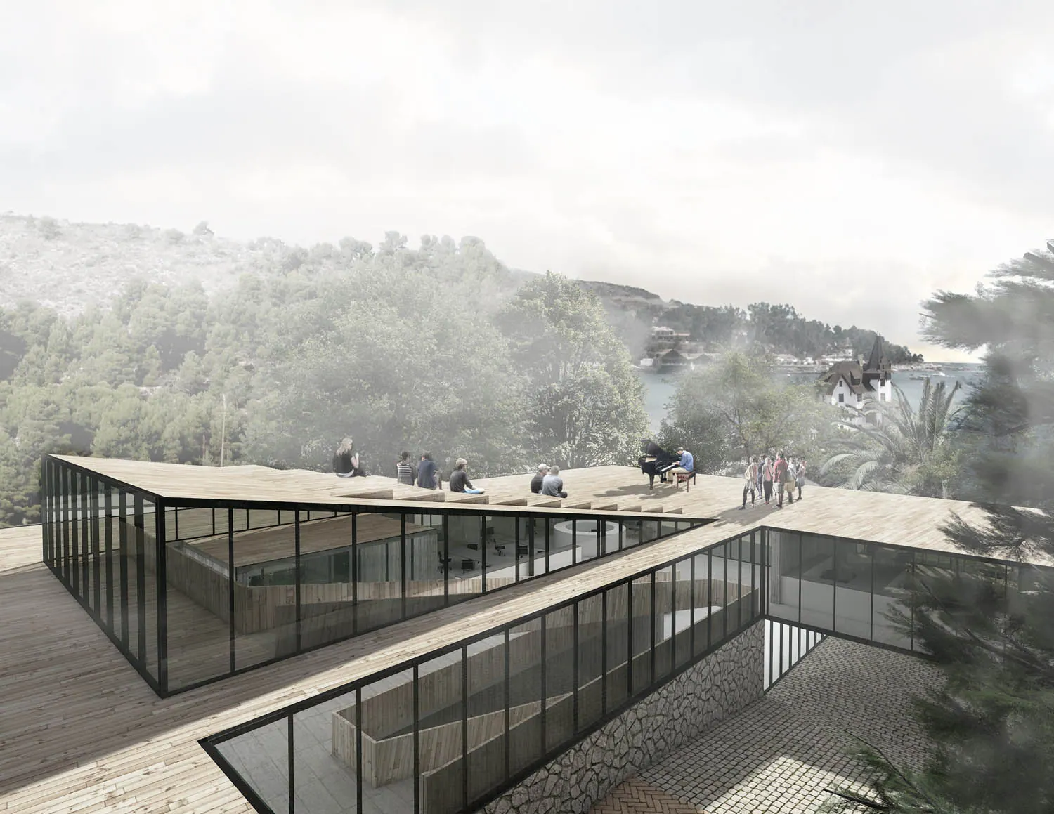 Papudo City Hall Competition — detalle 2