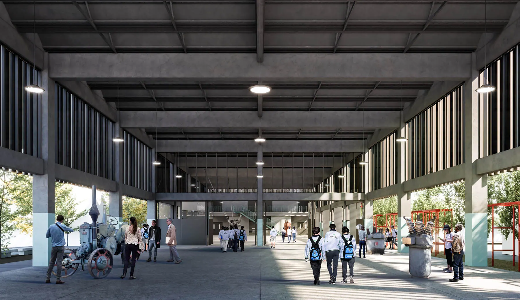 San Fernando Industrial High School Competition — detalle 1