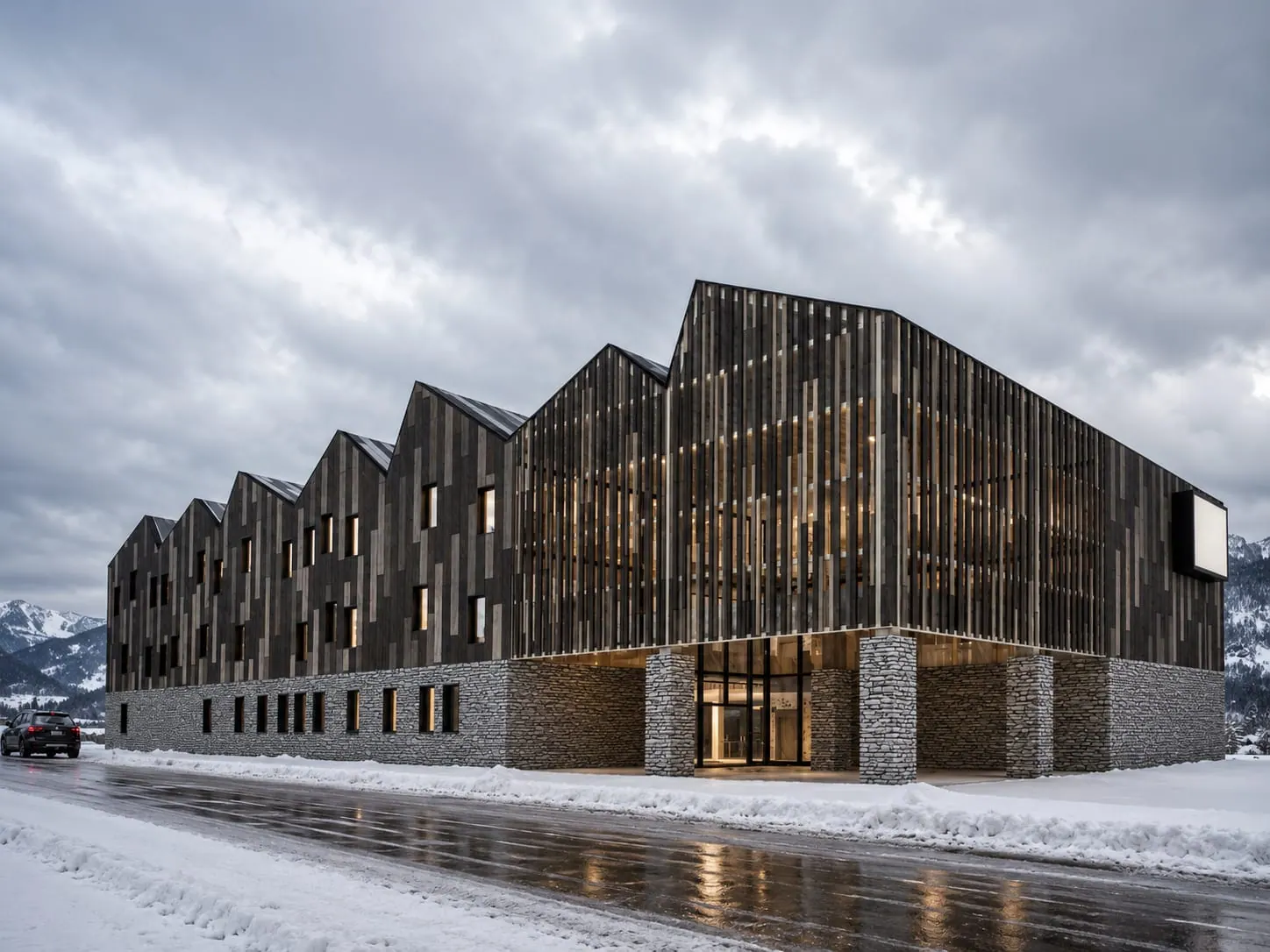 Lonquimay City Hall Competition