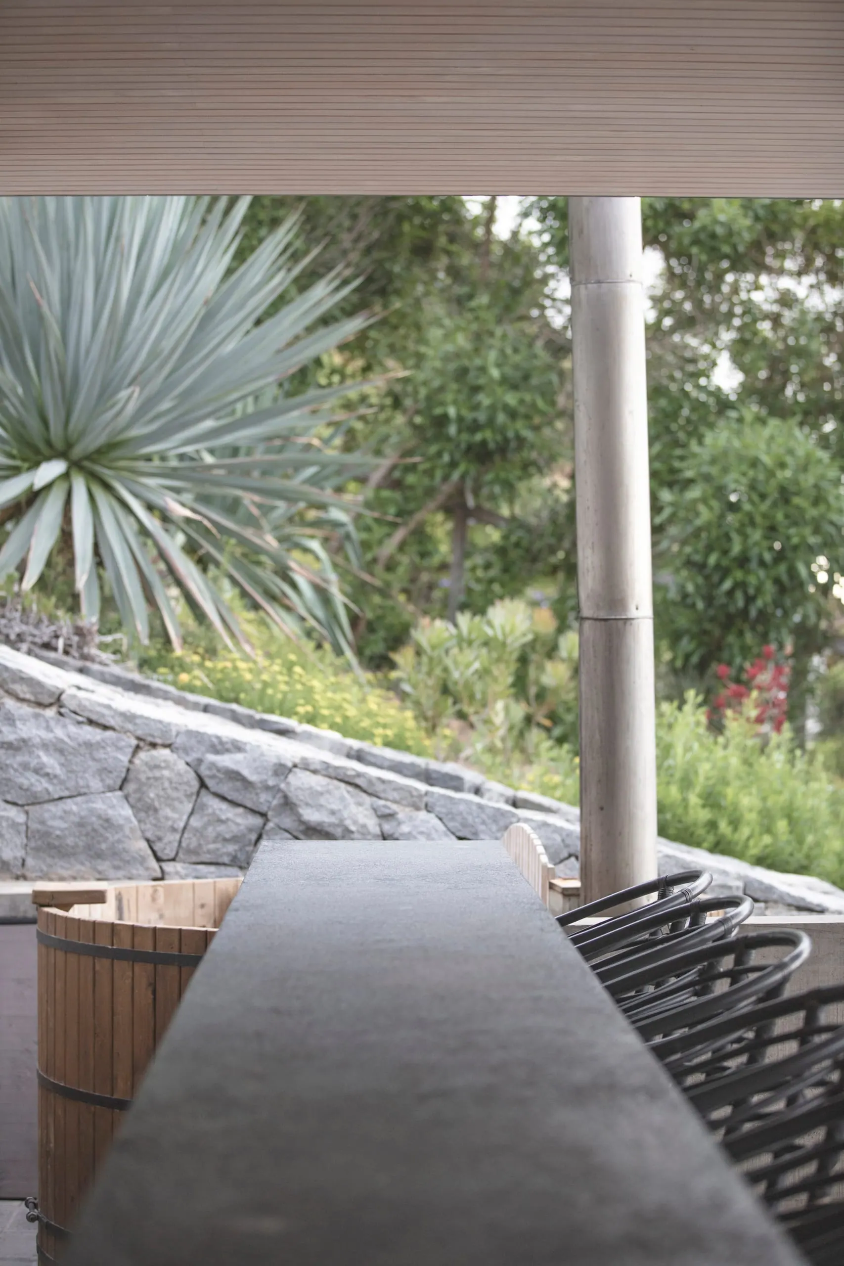 Ten Roofs Pavilion — detalle