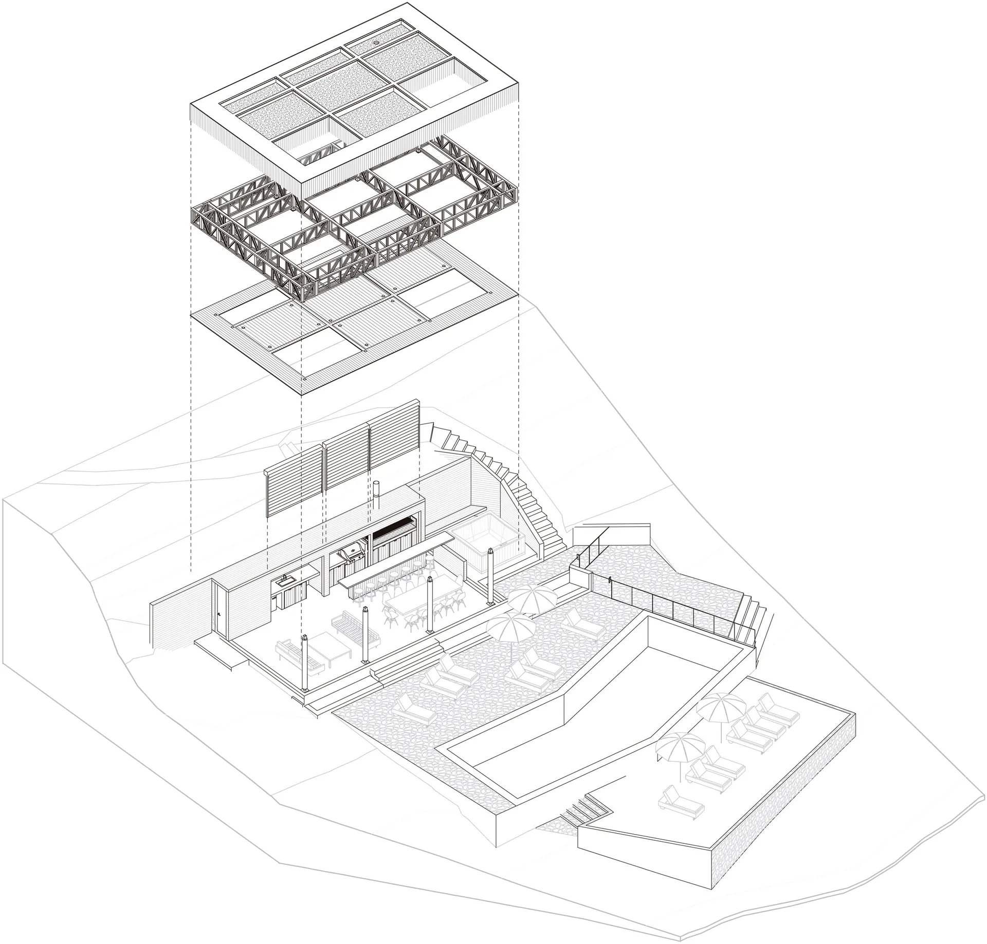 Ten Roofs Pavilion