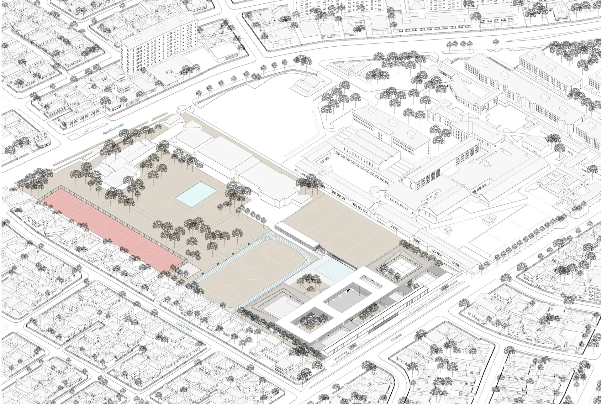 Hebrew Institute Competition — detalle 1