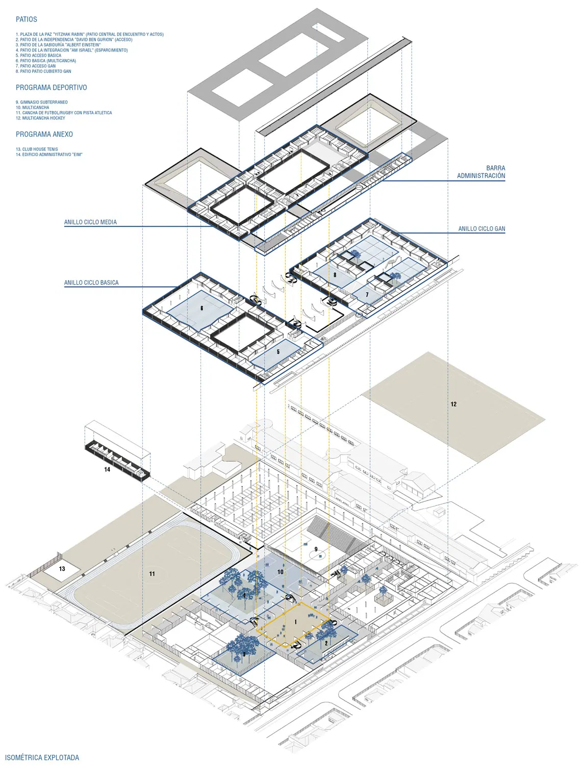 Hebrew Institute Competition — detalle 2