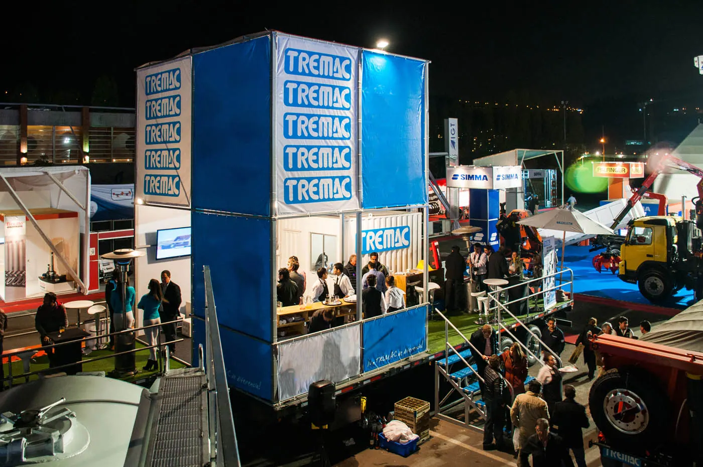 Tremac Stand at Fenatran